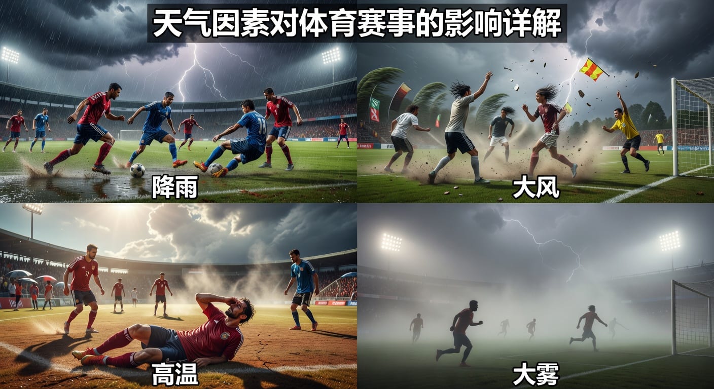 天气因素 weather factors：赛前判断与临场波动分析
