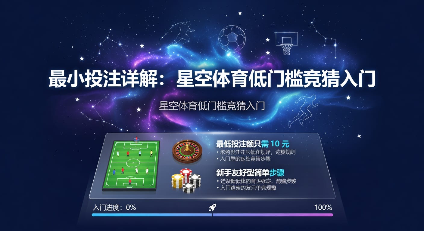 最小投注额：体育投注入门规则与实用判断